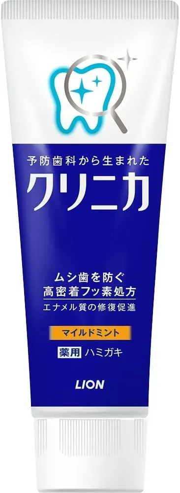 Lion Mild Mint Toothpaste,  Vertical Tube, 130g