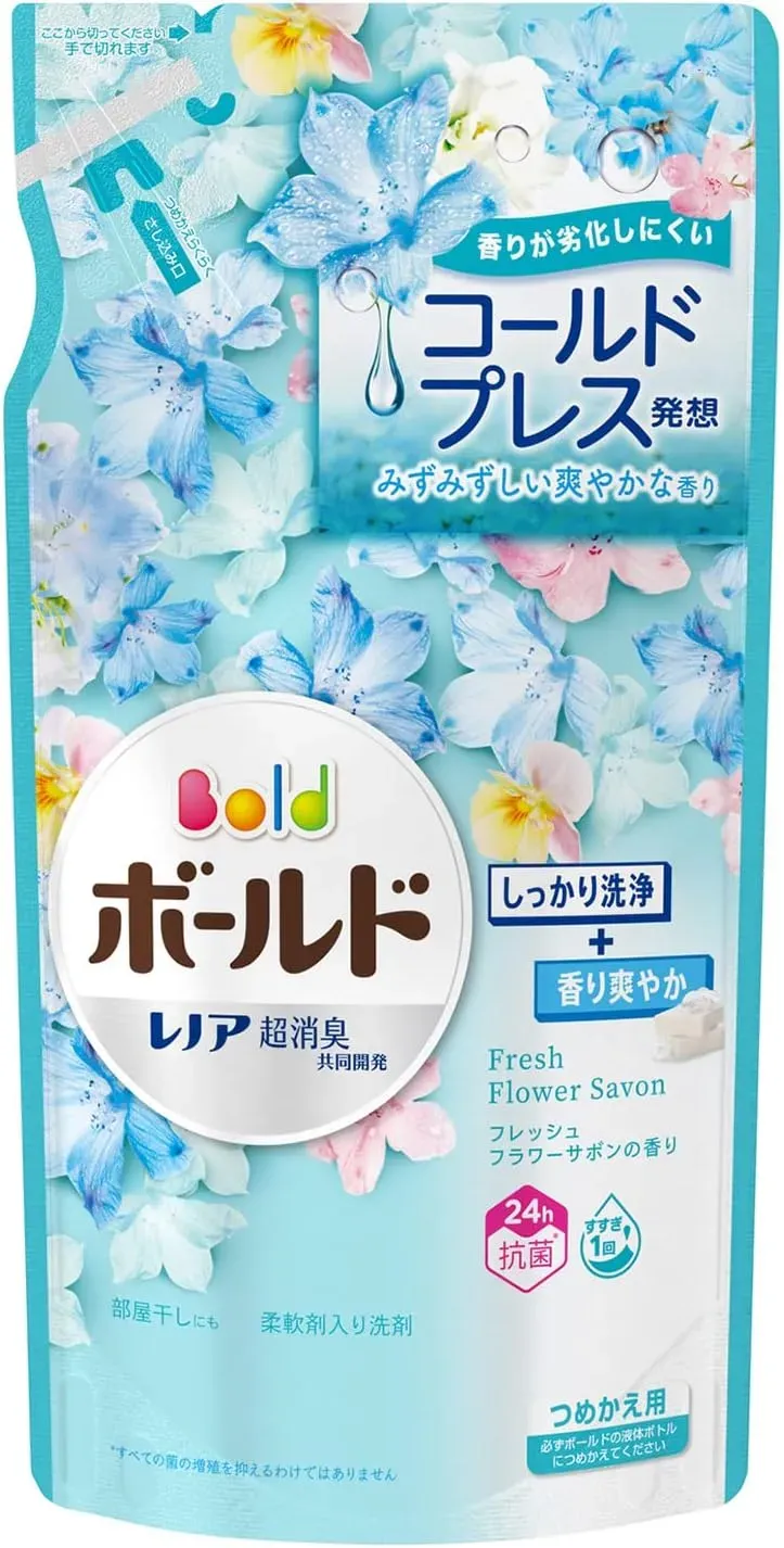 Bold Liquid Laundry Detergent, Refill, 400ml