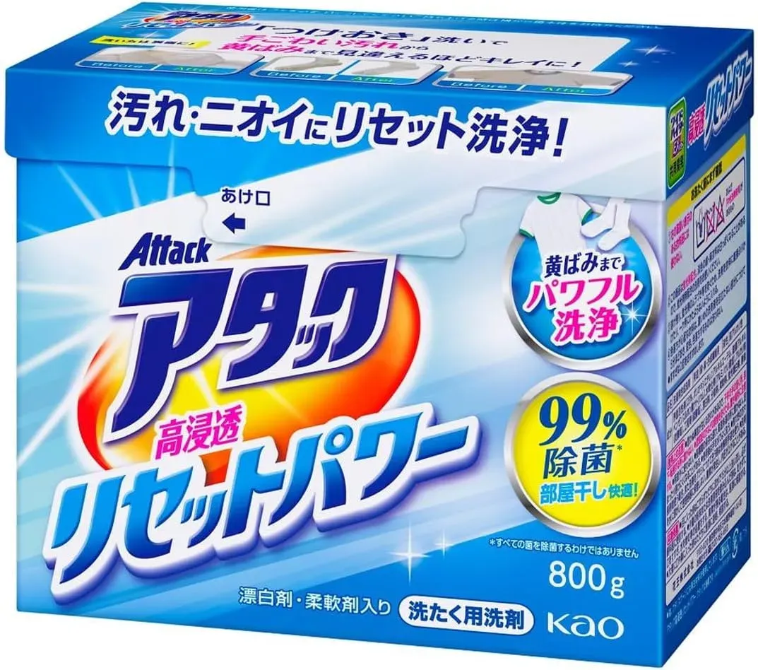 Kao Attack High Penetration Reset Power, 800g